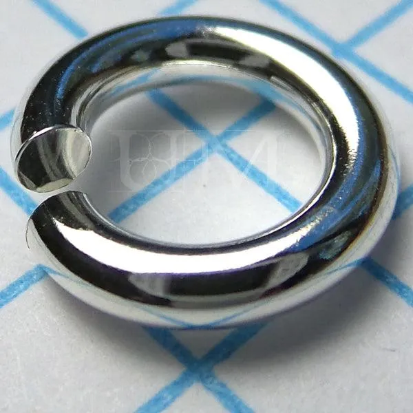 10g Round Silver Filled