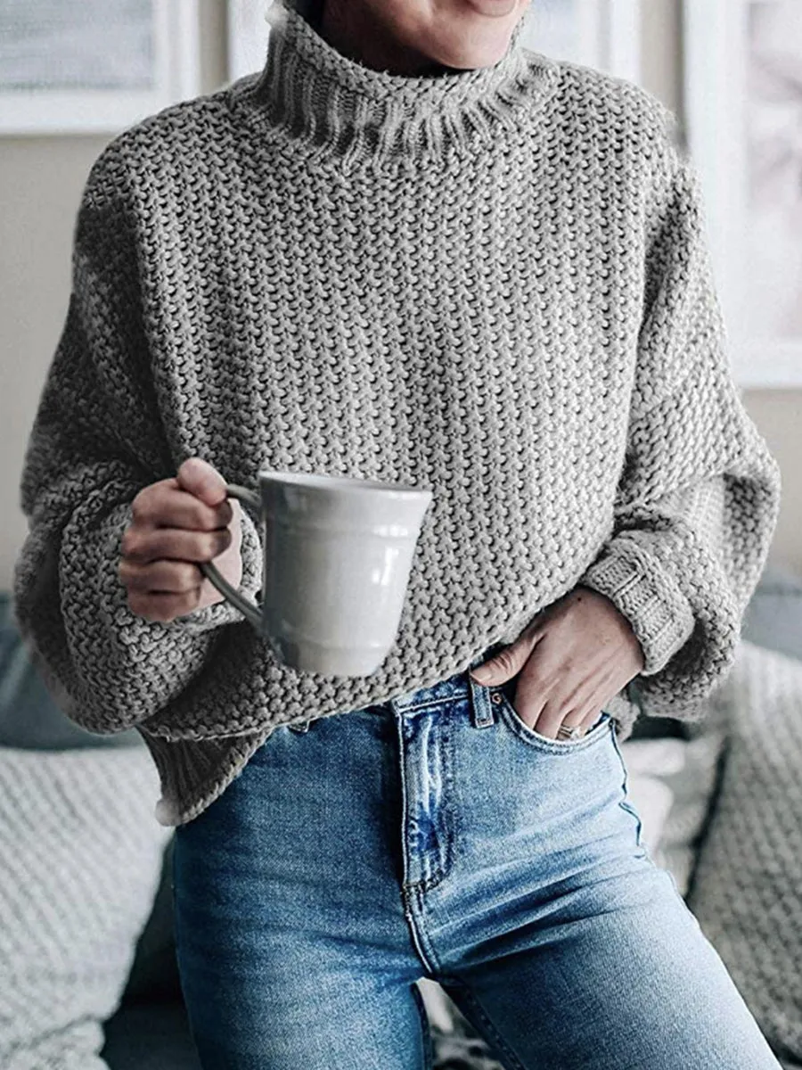 Beachy Turtleneck Sweater