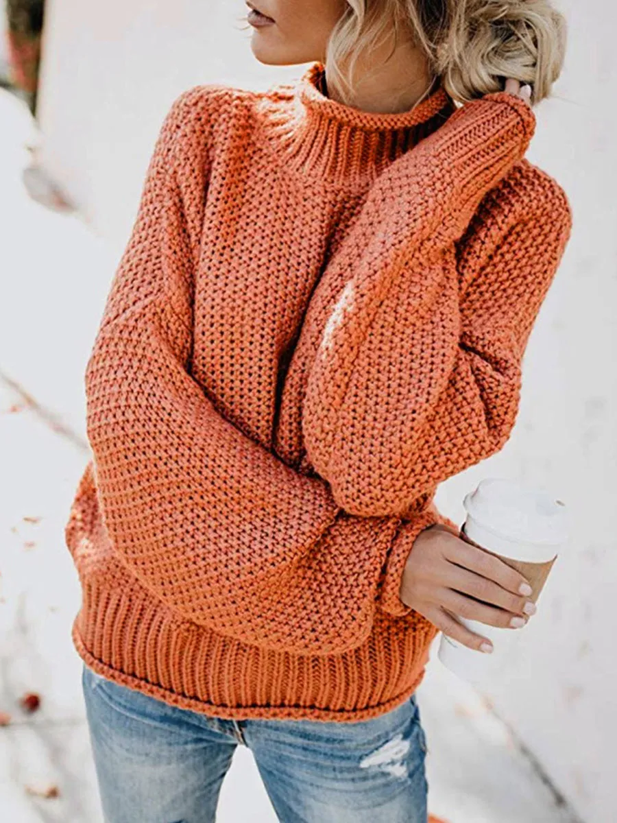 Beachy Turtleneck Sweater