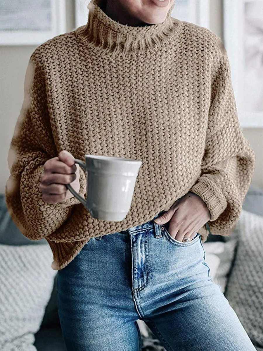 Beachy Turtleneck Sweater