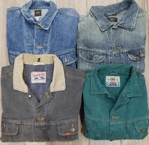 Branded Lee Denim Jackets - 5 Pieces