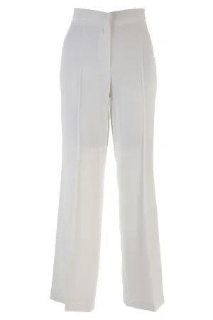 Busy Clothing Womens Ivory Pin Dots Trousers