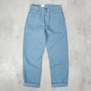 Carhartt WIP Menard Pant Herringbone Denim - Blue Rinsed