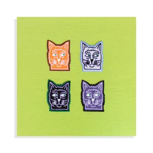 Cat Chain Stitch Patch