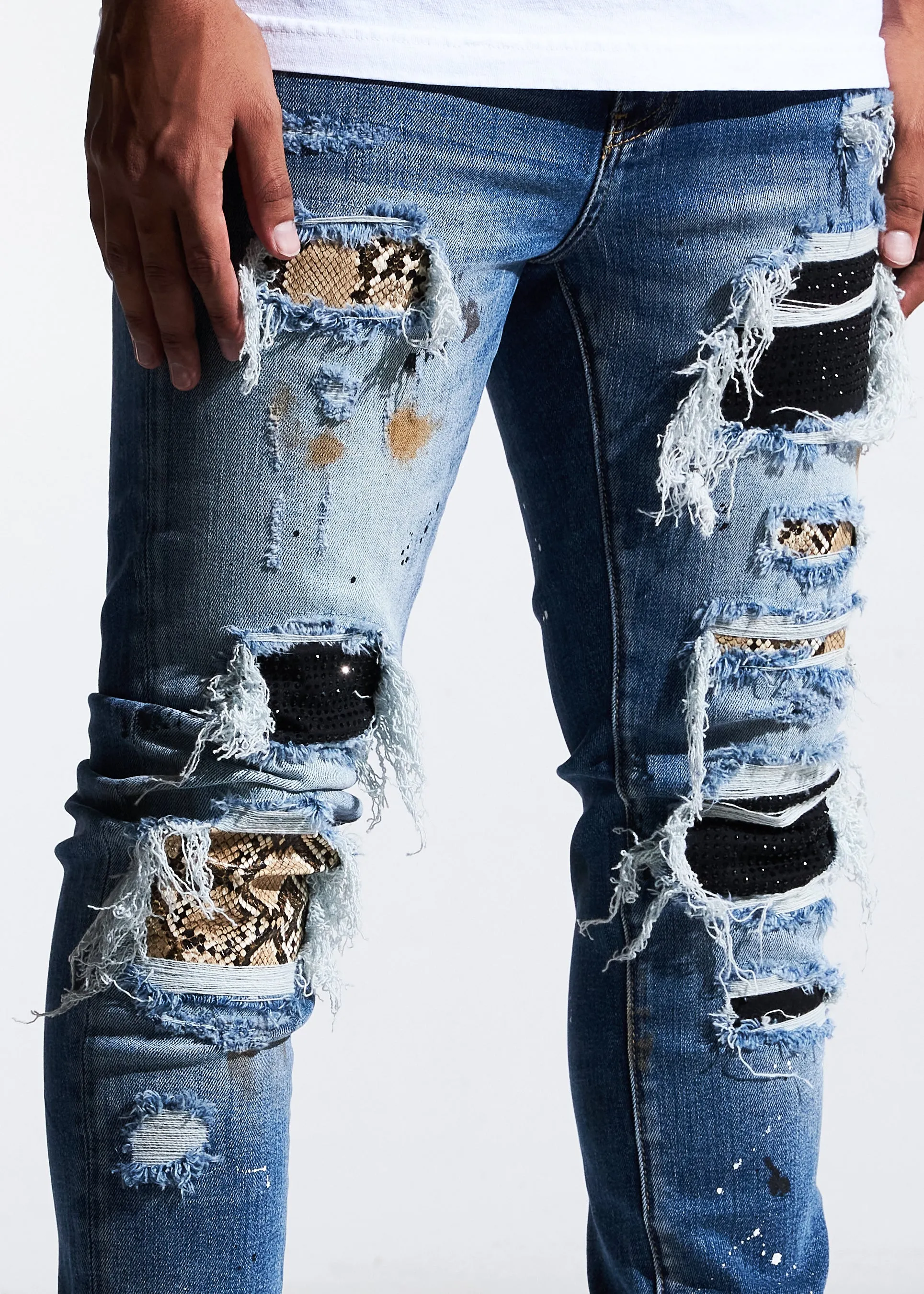 Crawley Rip & Repair Denim