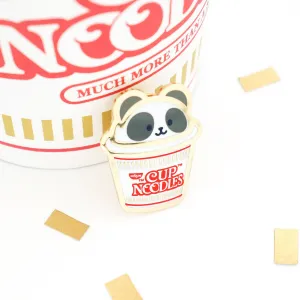 Cup Noodles Pandaroll Enamel Pin