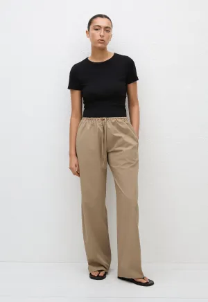 Drawcord Pant - Stone