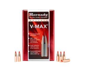 Hornady V-Max 6mm 65gr Projectiles - 100pk