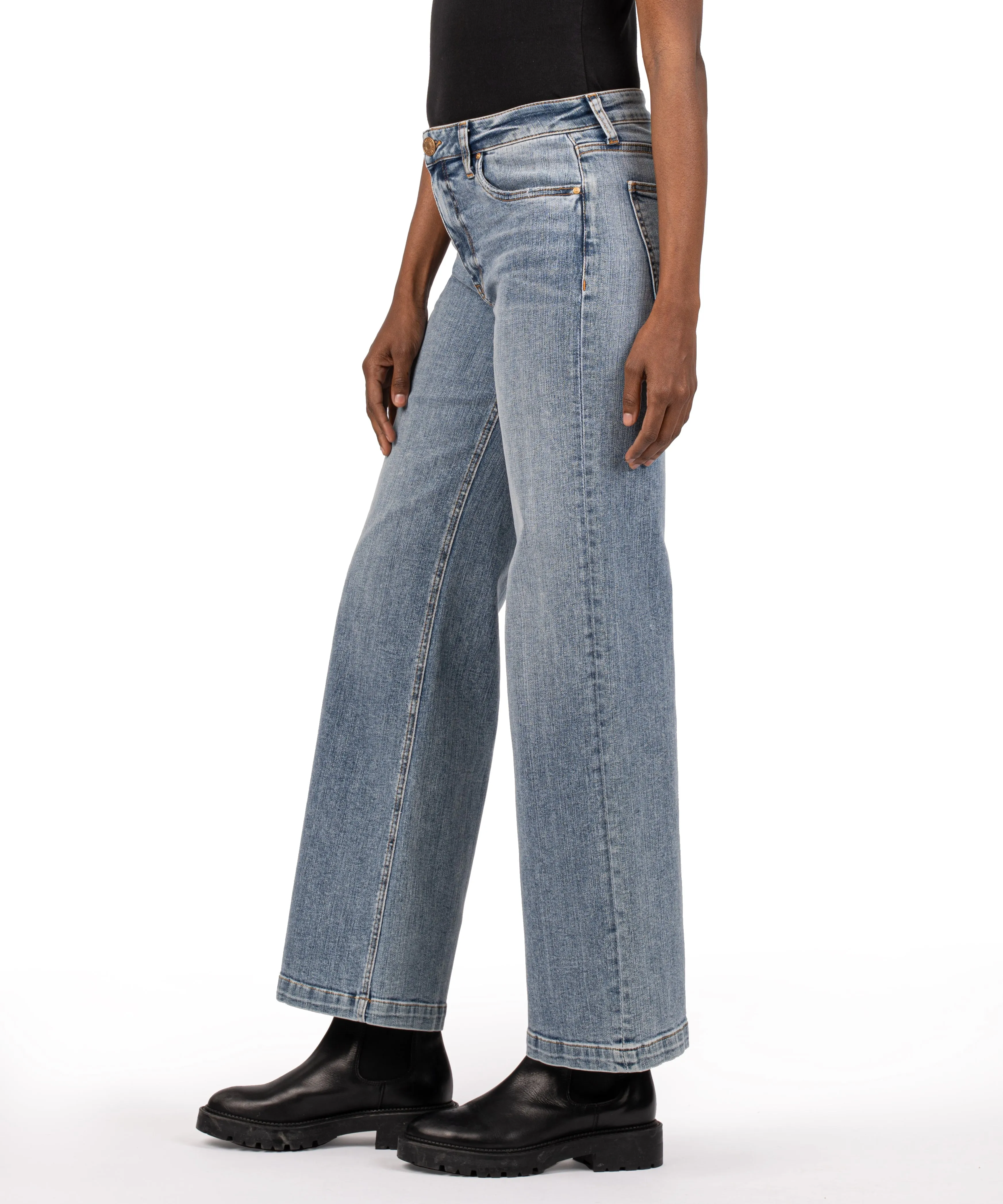 Jean High Rise Wide Leg