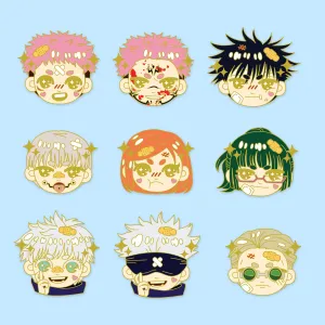 Jujutsu Kaisen - Enamel Pin Full Set