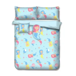 Mermaid Kids Advventure 4 Pcs Comforter Set Single