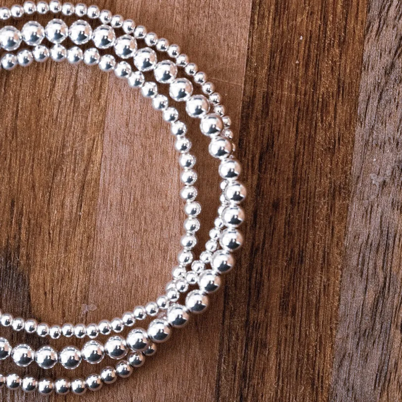 Modern Princess Silver Bracelet ~ 2mm