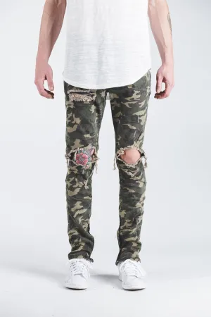 Pacific Denim (Camo Ripped)