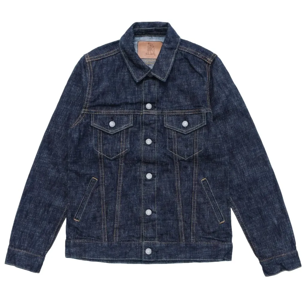 Pure Blue Japan "Double Slub" Type 3 Selvedge Jacket