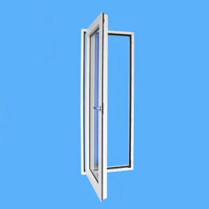 Superhouse Aluminium frame double tempered glass windows passive house windows doors supplier