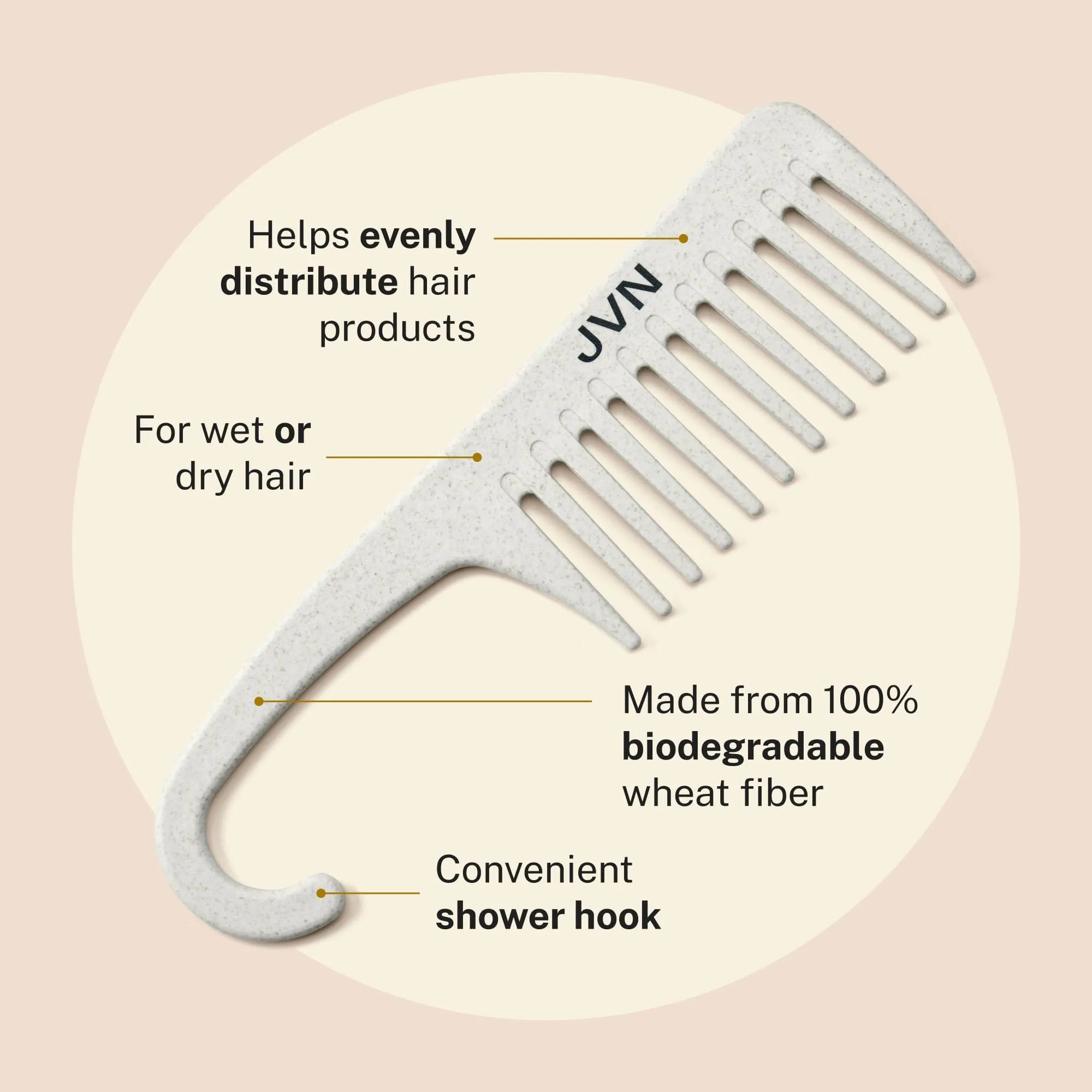 Wide Tooth Comb