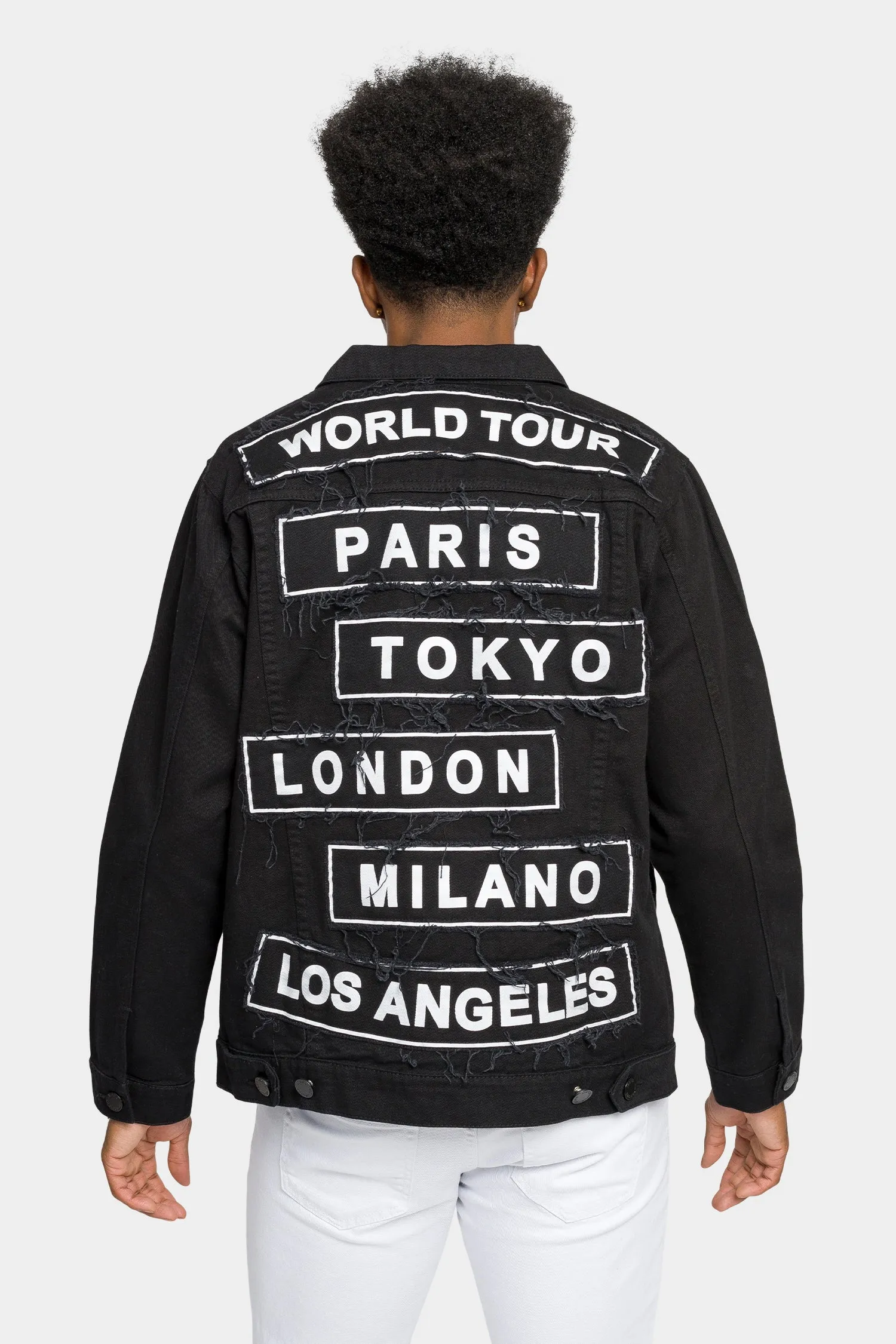 World Tour Colored Denim Jacket