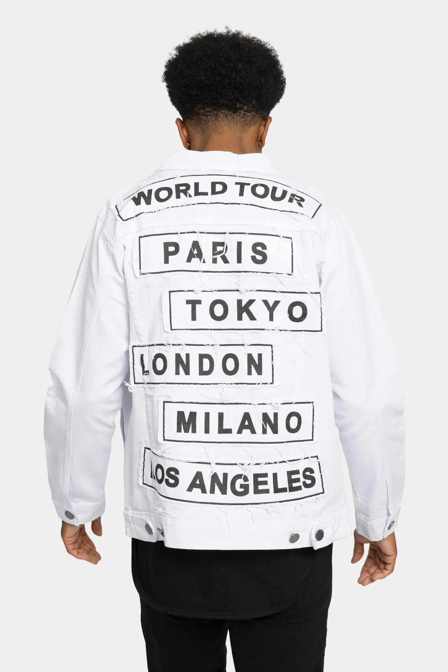 World Tour Colored Denim Jacket