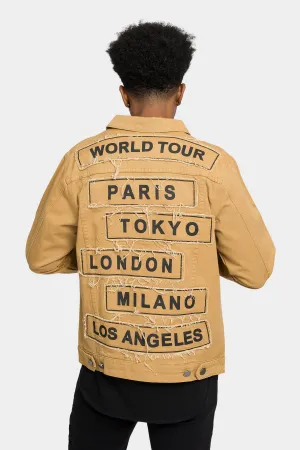 World Tour Colored Denim Jacket