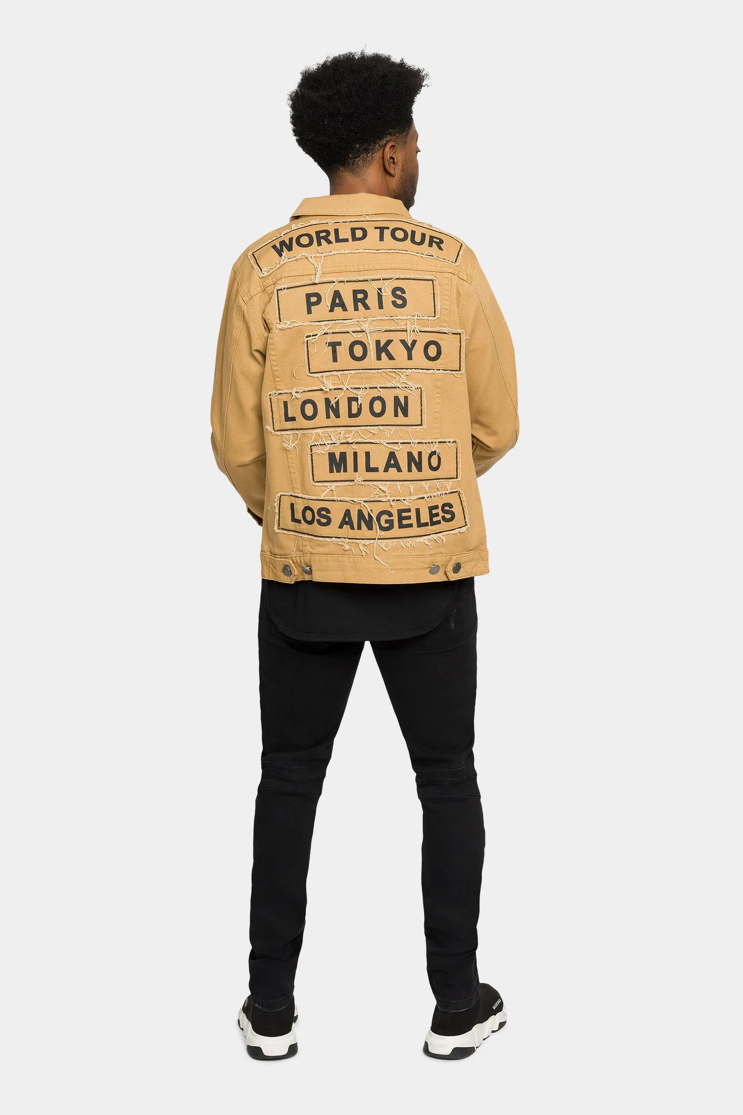 World Tour Colored Denim Jacket