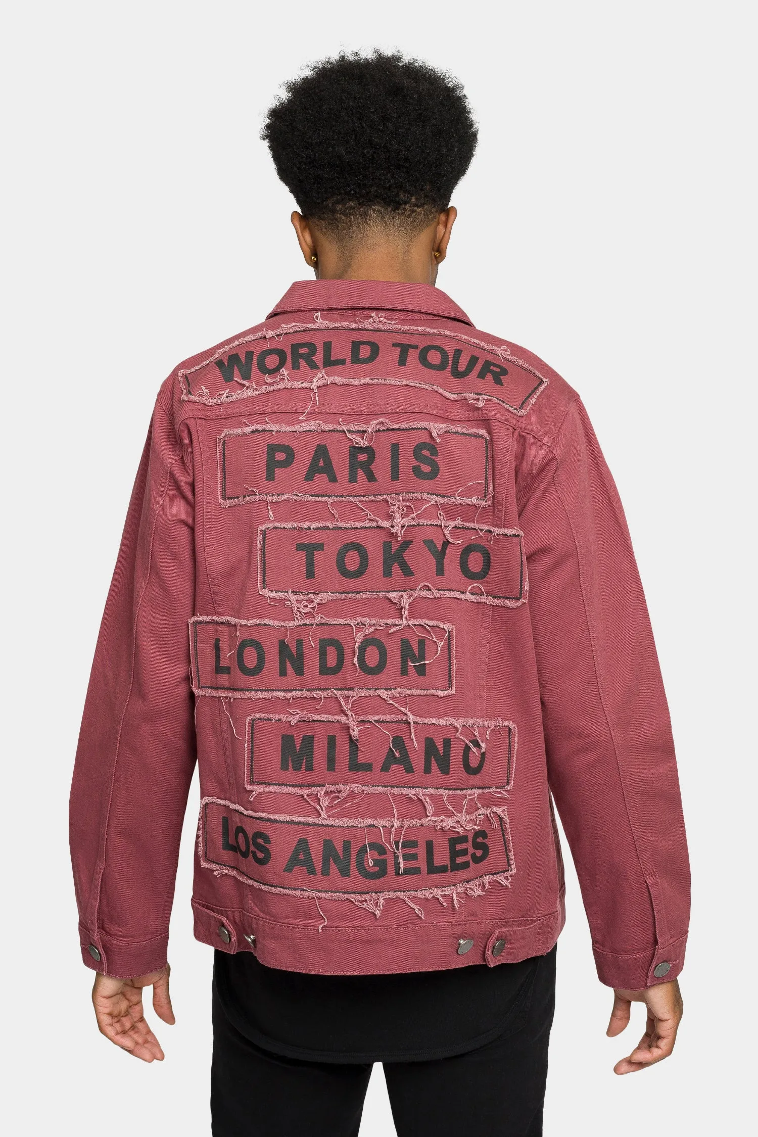 World Tour Colored Denim Jacket