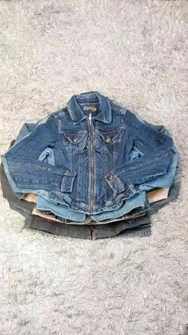 Y2K DENIM ZIPPER JACKETS - 10 PCS