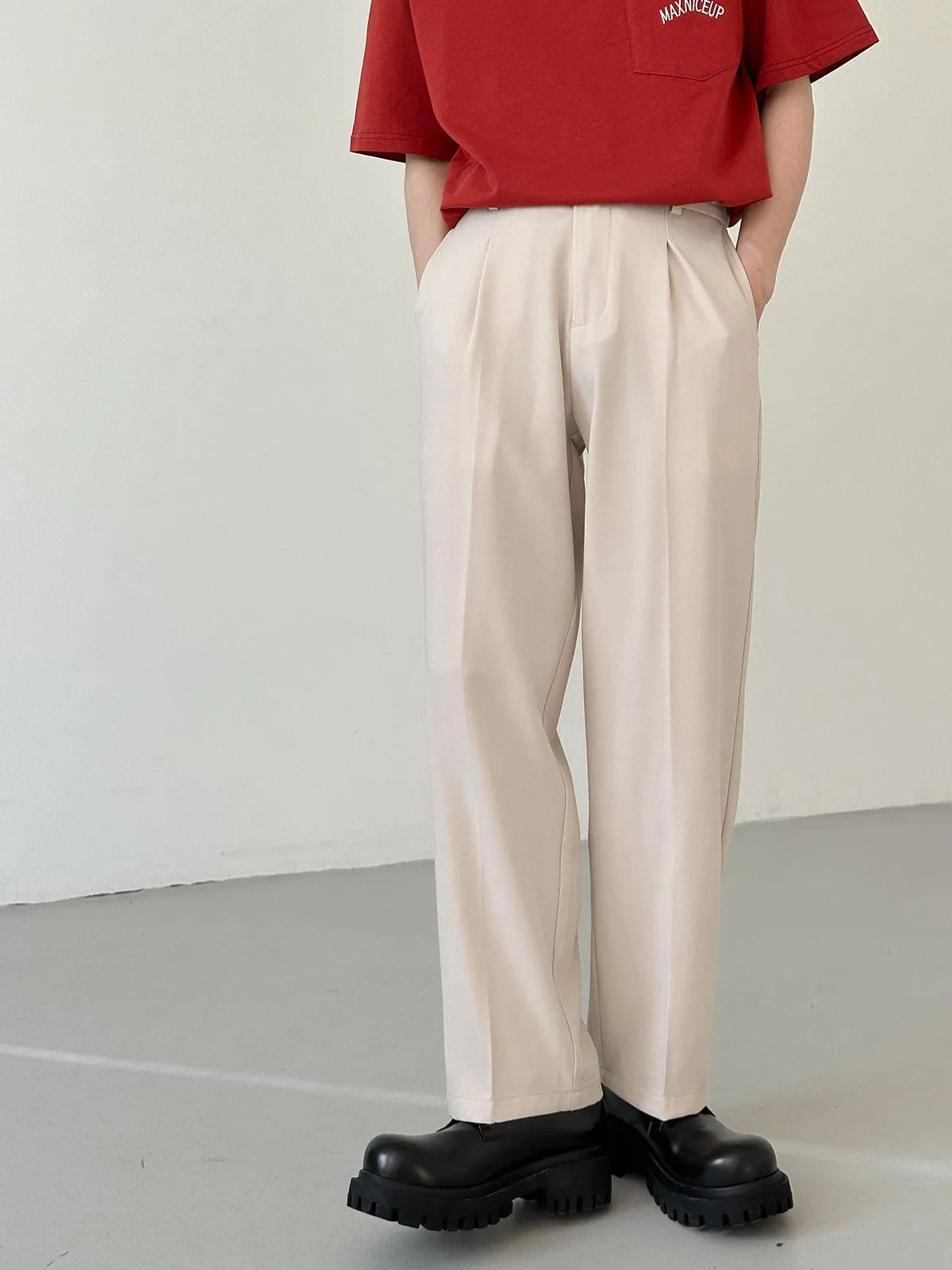 Zhou Essential Office Style Bootcut Trousers